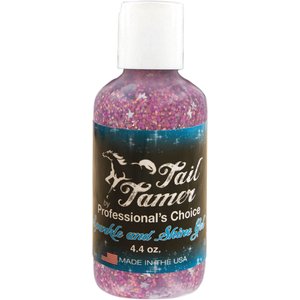 Tail Tamer by Professional's Choice Sparkle & Shine Gel Horse Polish, Pink, 4.4-oz jar