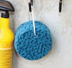 Tail Tamer by Professional's Choice Horse Sponge on a Rope, Natural slide 2 of 4