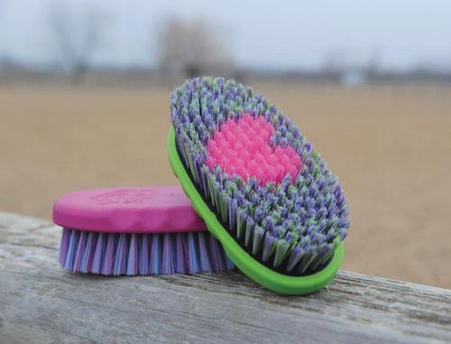 Show full view: Tail Tamer by Professional's Choice Dense Poly Horse Brush, Assorted, Small slide 2 of 2