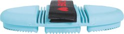 Tail Tamer by Professional's Choice Soft Touch Flex Curry Horse Brush, Turquoise