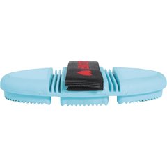 Tail Tamer by Professional's Choice Soft Touch Flex Curry Horse Brush, Turquoise