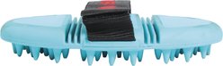 Tail Tamer by Professional's Choice Soft Touch Flex Massage Horse Brush, Turquoise