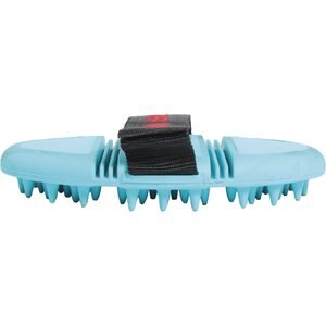 Tail Tamer by Professional's Choice Soft Touch Flex Massage Horse Brush, Turquoise