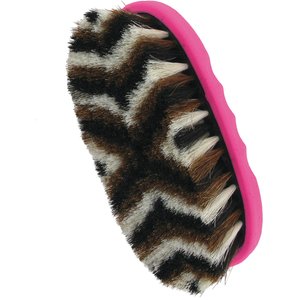 Tail Tamer by Professional's Choice Natural Poly Blend Horse Hair Brush, Assorted, Small