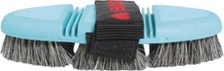Tail Tamer by Professional's Choice Soft Touch Flex Pig Bristle Brush, Turquoise