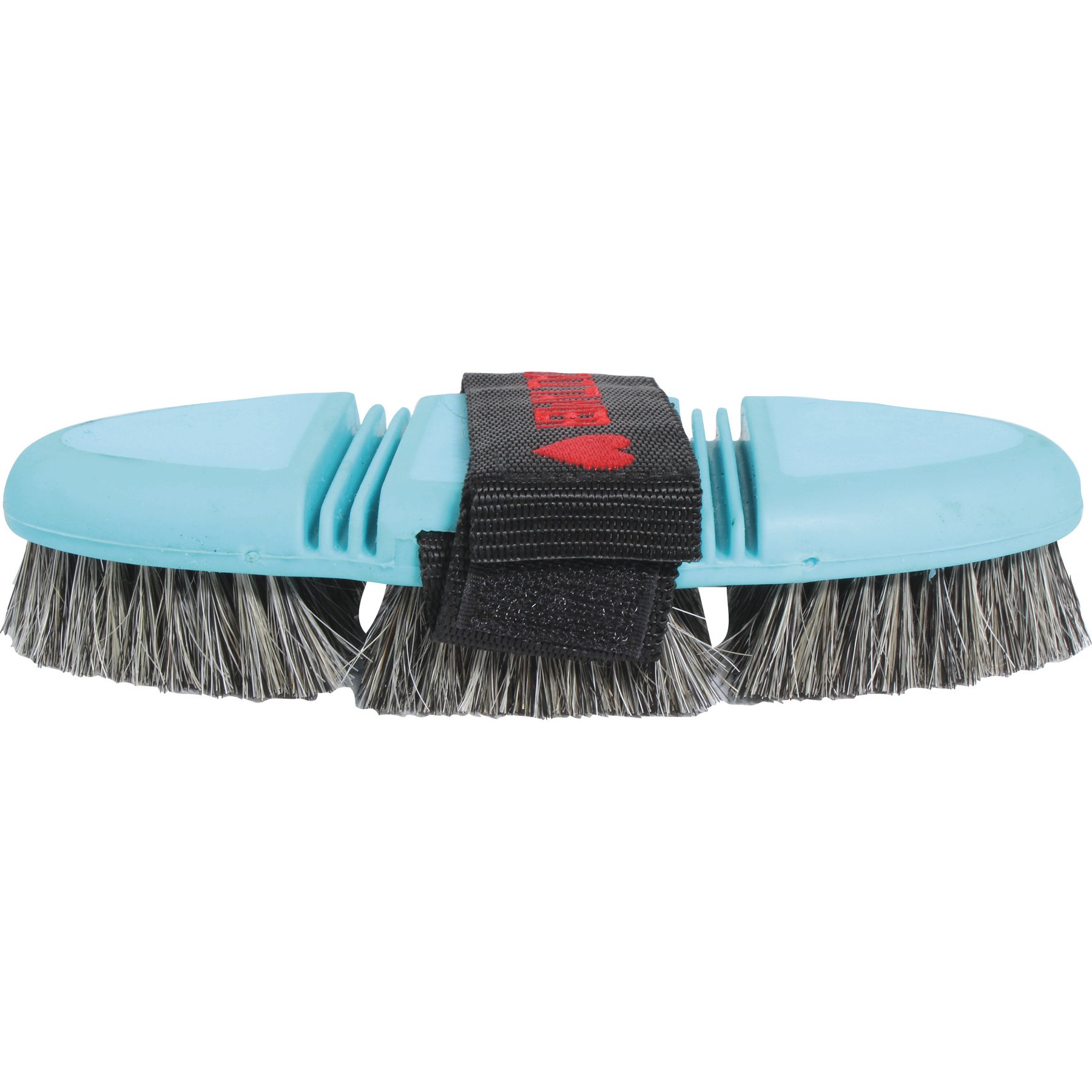 Tail Tamer by Professional's Choice Soft Touch Flex Pig Bristle Brush, Turquoise