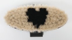 Tail Tamer by Professional's Choice Wood Goat Hair Brush, Natural, Medium