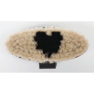 Tail Tamer by Professional's Choice Wood Goat Hair Brush, Natural, Medium