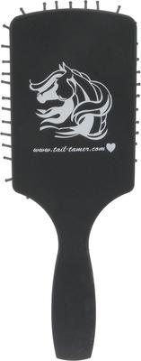 Show full view: Tail Tamer by Professional's Choice Long Tooth Paddle Horse Brush, Black slide 2 of 2