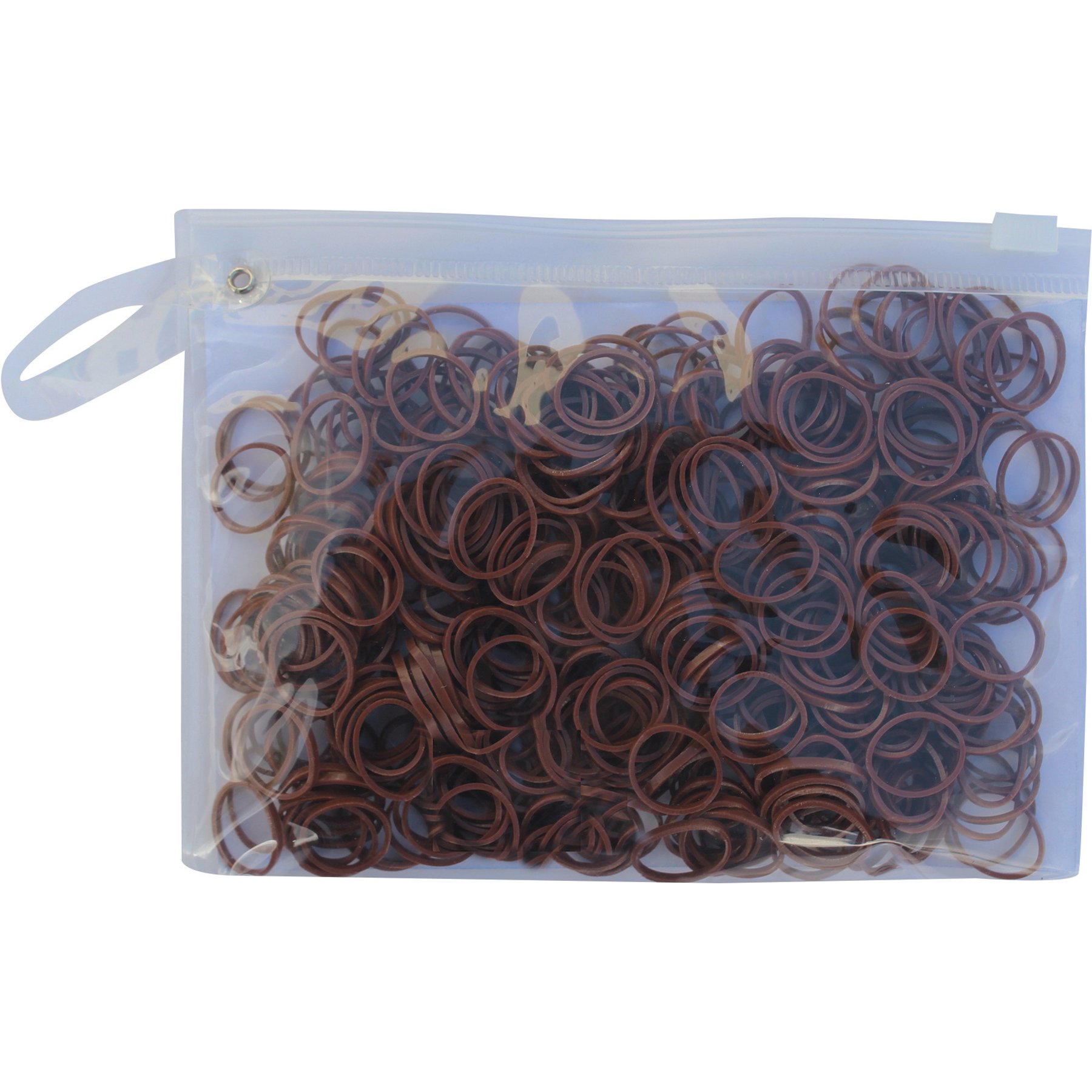 Tail Tamer by Professional's Choice Slick Rubber Bands, Brown