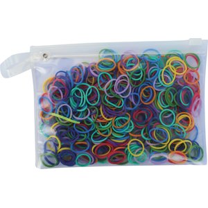 Tail Tamer by Professional's Choice Slick Rubber Bands, Multi