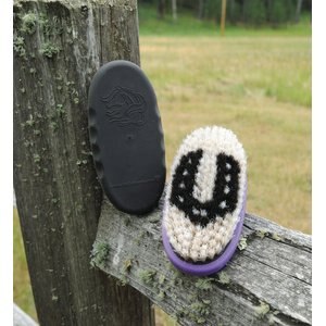 Tail Tamer by Professional's Choice Pig Bristle Horse Brush, Assorted, Small