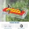 Show in main carousel: Kingsyard Dual-Use Outdoors Hanging & Window Installation Wild Bird Feeder, Clear, 1.62-lb slide 5 of 9