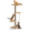Show in main carousel: Yafylly Sunbathing & Observation 49.2-in Cat Window Perch Tree with Resting Platform, Natural, Large slide 2 of 9