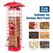 Show in main carousel: Yarty Squirrel Proof Wild Bird Feeder, 3-lb, Red slide 4 of 9