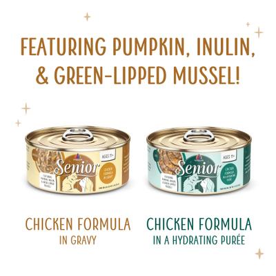 Show full view: Weruva Senior Golden Moments Variety Pack Canned Cat Food, 12 count, 5.5-oz can slide 6 of 10