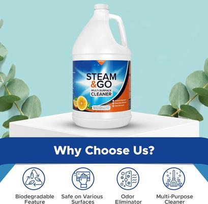 Show full view: Steam & Go Ultimate Multi-Purpose Cleaner, 1-gal bottle slide 2 of 5