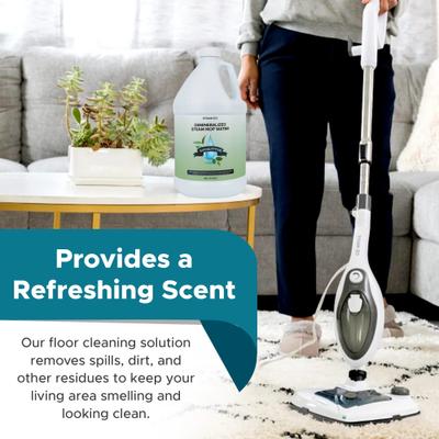 Show full view: Steam & Go Eucalyptus Mint Demineralized Steam Mop Water, 1-gal bottle, 1 count slide 4 of 6