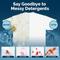 Show in main carousel: Steam & Go Laundry 3-in-1 Dissolvable Detergent Sheets, 30 count slide 4 of 8