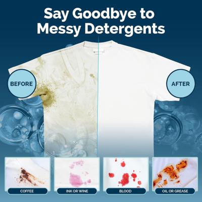 Show full view: Steam & Go Laundry 3-in-1 Dissolvable Detergent Sheets, 30 count slide 4 of 8