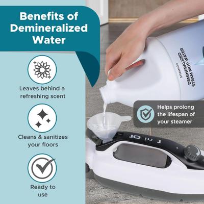 Show full view: Steam & Go Unscented Demineralized Steam Mop Water, 1-gal bottle slide 3 of 5