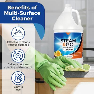Show full view: Steam & Go Ultimate Multi-Purpose Cleaner, 1-gal bottle slide 4 of 5