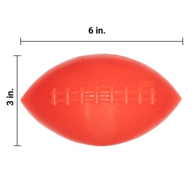 Show full view: Ruff Dawg Football Dog Chew Toy, Orange, X-Large slide 3 of 4