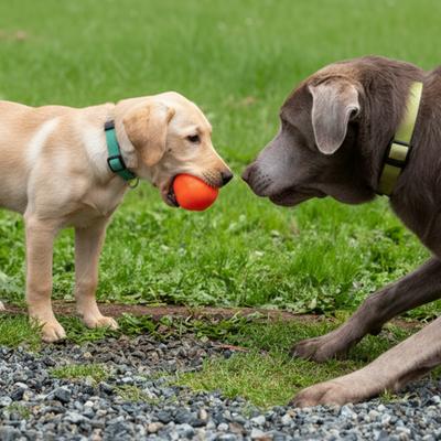 Show full view: Ruff Dawg Dawg-Cube Dog Chew Toy, Orange, Small slide 3 of 3