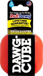 Ruff Dawg Dawg-Cube Dog Chew Toy, Orange, Small