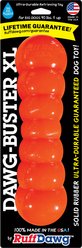 Ruff Dawg Dawg-Buster Tough Dog Chew Toy, Orange, X-Large