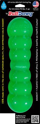 Show full view: Ruff Dawg Dawg-Buster Tough Dog Chew Toy, Green, X-Large slide 2 of 4