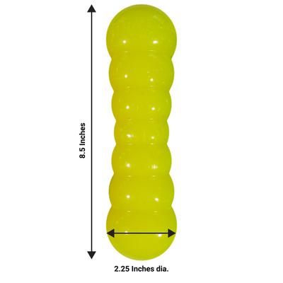 Show full view: Ruff Dawg Dawg-Buster Tough Dog Chew Toy, Yellow, Small slide 4 of 5