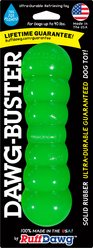 Ruff Dawg Dawg-Buster Tough Dog Chew Toy, Green, Small