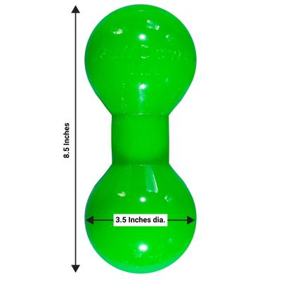 Show full view: Ruff Dawg Big Dawg Dog Chew Toy, Green, X-Large slide 3 of 4