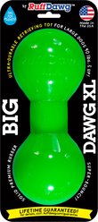 Ruff Dawg Big Dawg Dog Chew Toy, Green, X-Large