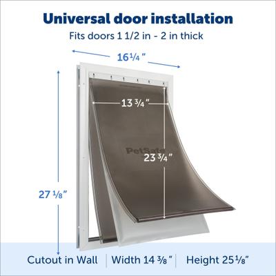 PetSafe Aluminum Extreme Weather Dog & Cat Door