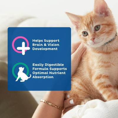 Show full view: 9 Lives Meaty Pate with Real Ocean Whitefish & Tuna Pate Wet Kitten Food, 5.5-oz can, case of 24 slide 6 of 12