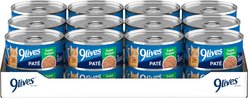 9 Lives Meaty Pate Super Supper Canned Cat Food, 5.5-oz, case of 24