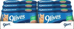 9 Lives Super Supper Wet Cat Food, 5.5-oz can, case of 24