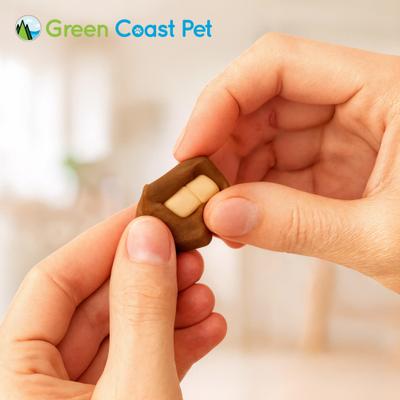 Show full view: Green Coast Pet Green Coast Pet Pill-a-Pet Cheese Flavor Soft & Chewy Dog Treat, 4.2-oz bag slide 6 of 7