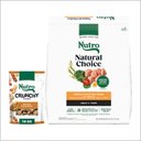 Nutro Natural Choice Adult Chicken & Brown Rice Recipe Dry Food + Crunchy with Real Peanut Butter Dog Treats