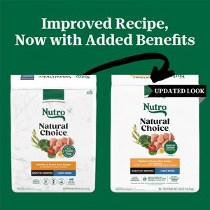 Nutro Natural Choice Adult Large Breed Chicken & Brown Rice Recipe Dry Dog Food, 36-lb bag