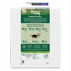 Nutro Natural Choice Adult Small Bites Lamb & Brown Rice Recipe Dry Dog Food, 12-lb bag slide 2 of 8