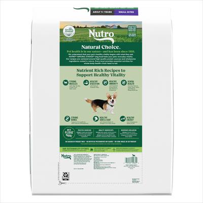 Show full view: Nutro Natural Choice Adult Small Bites Lamb & Brown Rice Recipe Dry Dog Food, 12-lb bag slide 4 of 11