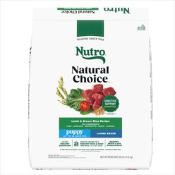Nutro Natural Choice Puppy Large Breed Lamb & Brown Rice Recipe Dry Dog Food, 30-lb bag
