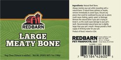 Redbarn Naturals Large Meaty Bones Dog Treats, 25 count slide 2 of 8