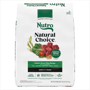 Nutro Natural Choice Adult Lamb & Brown Rice Recipe Dry Dog Food, 20-lb bag