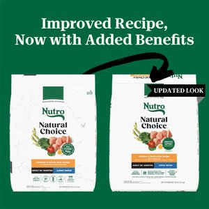 Nutro Natural Choice Adult Large Breed Chicken & Brown Rice Recipe Dry Dog Food, 30-lb bag