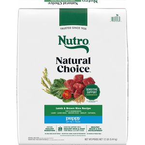 Nutro Natural Choice Puppy High Protein Lamb & Brown Rice Recipe Dry Dog Food, 12-lb bag