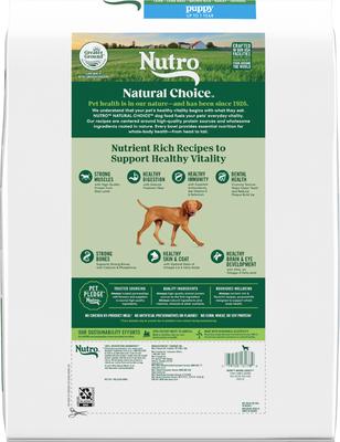 Show full view: Nutro Natural Choice Puppy High Protein Lamb & Brown Rice Recipe Dry Dog Food, 12-lb bag slide 4 of 10